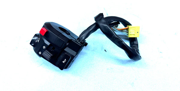 2007-2008 OEM SUZUKI GSXR1000 LEFT CLIP ON HANDLE HORN SIGNALS SWITCH SWITCHES