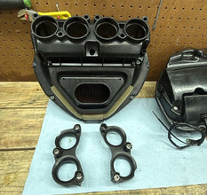 2006-2007 OEM YAMAHA YZF R6 - AIRBOX FILTER AIR INTAKE INJECTORS (COMPLETE)
