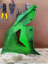 2006.2007 KAWASAKI NINJA ZX10R OEM LEFT MID UPPER SIDE FAIRING COWL PLASTIC
