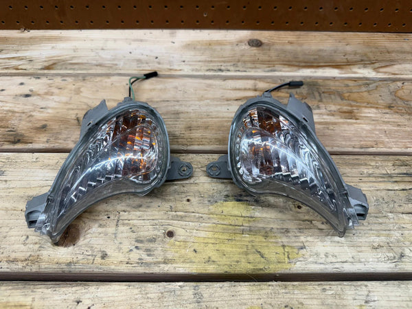 2008-2020 OEM SUZUKI HAYABUSA FRONT LEFT & RIGHT BLINKER TURN SIGNAL