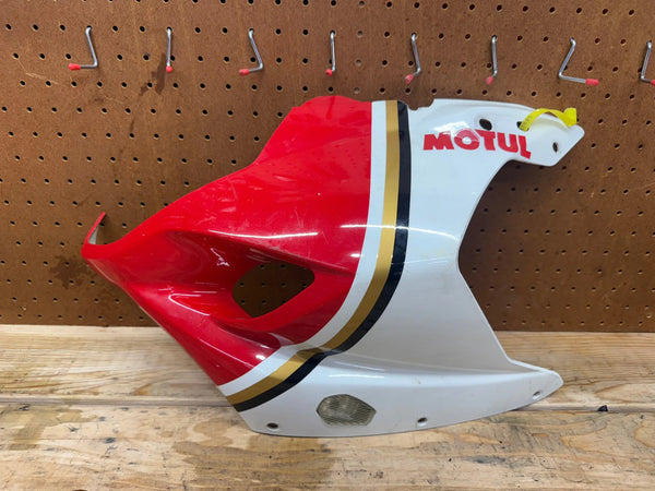 2005-2006 SUZUKI GSXR FRONT LEFT NOSE FAIRING WITH BLINKER