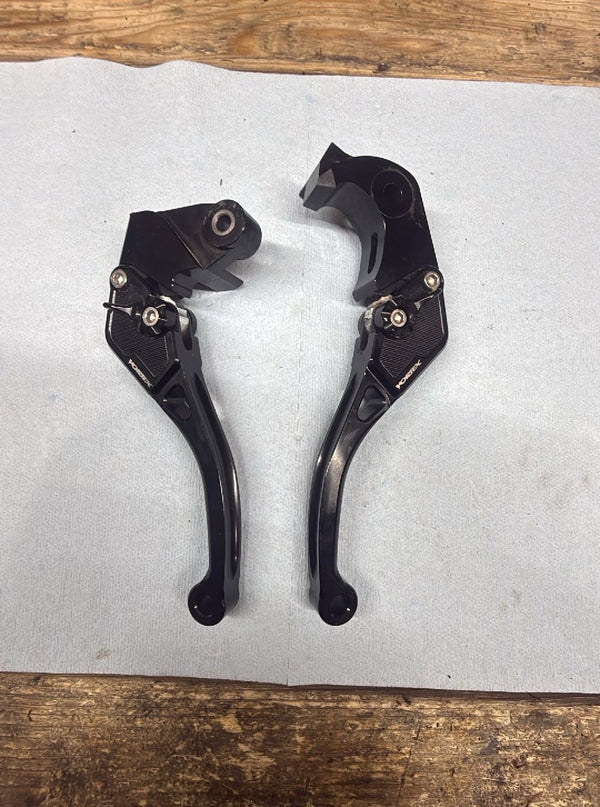 2006-2007 OEM KAWASAKI NINJA ZX-10R - RIGHT & LEFT VORTEX LEVERS
