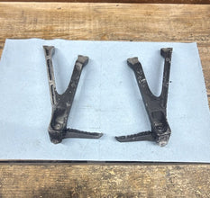 2008-2011 OEM HONDA CBR1000RR - PASSENGER PEGS BRACKET SET PAIR