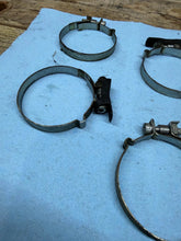 09-14 OEM YAMAHA YZF R1 YZFR1 ENGINE CYLINDER JOINT INTAKE BOOT CLAMP CLAMPS