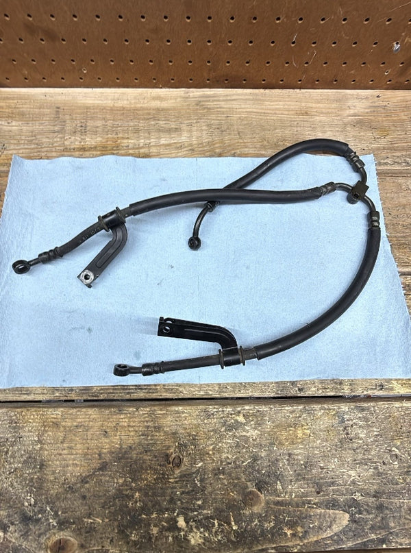 2006-2007 OEM YAMAHA YZF R6 - FRONT BRAKE LINES CALIPER LINES