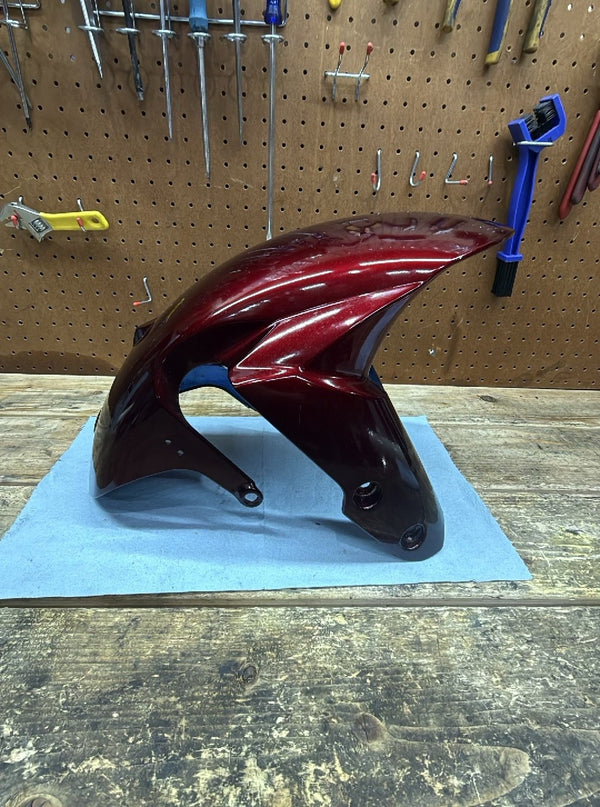 2009-2016 SUZUKI OEM GSX-R1000 - FRONT FENDER WHEEL GUARD PAINTED