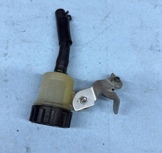 2006-2007 OEM YAMAHA YZF R6 - REAR BRAKE RESERVOIR / LINE & BRACKET