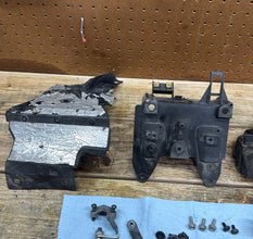 2009-2014 OEM YAMAHA YZF-R1 - SUBFRAME UNDERTRAY PIECES AND HARDWARE