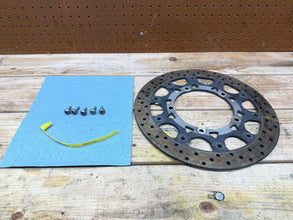 2004-2006 OEM YAMAHA YZF R1 FRONT BRAKE ROTOR DISC & BOLTS