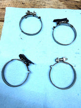 09-14 OEM YAMAHA YZF R1 YZFR1 ENGINE CYLINDER JOINT INTAKE BOOT CLAMP CLAMPS
