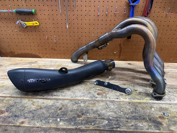 2006-2007 SUZUKI GSXR 600/750 MICRON FULL EXHAUST