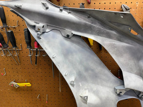 2017-2019 YAMAHA YZF R6 NARDO GREY RIGHT SIDE FAIRING