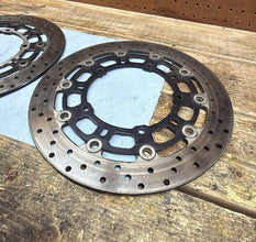 2008-2016 OEM YAMAHA YZF R6 - FRONT LEFT AND RIGHT ROTORS DISCS