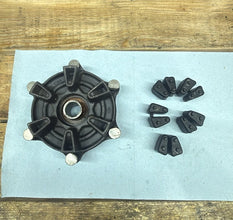2008-2016 OEM HONDA CBR1000RR - REAR WHEEL SPROCKET HUB CUSH DRIVE AND RUBBER SP