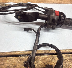 2006-2007 OEM KAWASAKI NINJA ZX-10R - RIGHT CLIPON HANDLEBAR AND CONTROLS KILL S