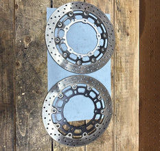 2008-2016 OEM YAMAHA YZF R6 - FRONT LEFT AND RIGHT ROTORS DISCS