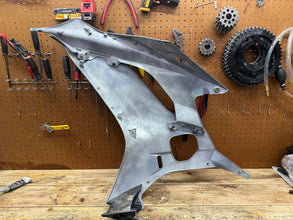 2017-2019 YAMAHA YZF R6 NARDO GREY RIGHT SIDE FAIRING