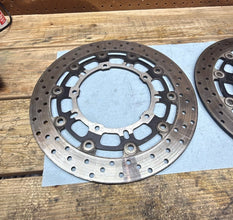 2008-2016 OEM YAMAHA YZF R6 - FRONT LEFT AND RIGHT ROTORS DISCS