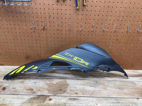 2016 - 2020 KAWASAKI ZX10R FRONT RIGHT SIDE UPPER FAIRING PANEL