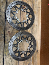 2007-2008 OEM SUZUKI GSXR 1000 STRAIGHT FRONT LEFT RIGHT BRAKE ROTORS DISCS
