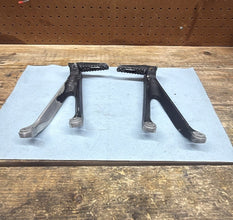 2008-2011 OEM HONDA CBR1000RR - PASSENGER PEGS BRACKET SET PAIR