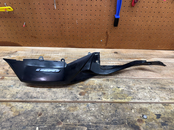 2008 08-10 OEM SUZUKI GSXR600 GSXR 600 REAR RIGHT TAIL FAIRING PLASTIC