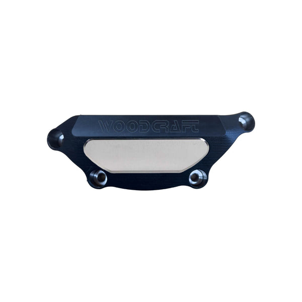 60-0416LC Yamaha FZ10 2017, MT10 2018-25 LHS UHMW Stator Cover Protector w/Skid Pad
