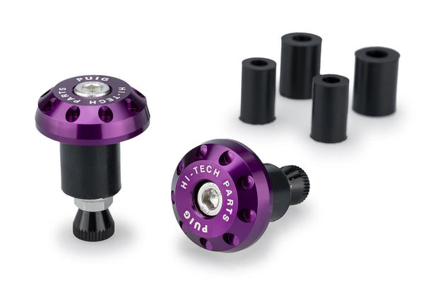 BAR ENDS ALUMINIUM RACE UNIVERSAL C/PURPLE