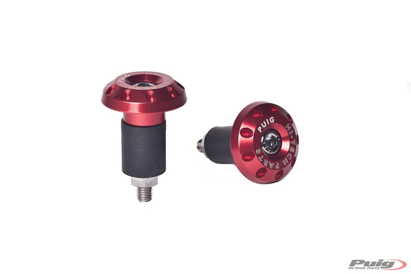 BAR ENDS ALUMINIUM RACE UNIVERSAL C/RED
