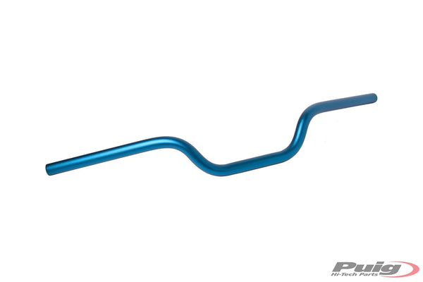 HANDLEBAR 22MM/HEIGHT 76MM C/BLUE