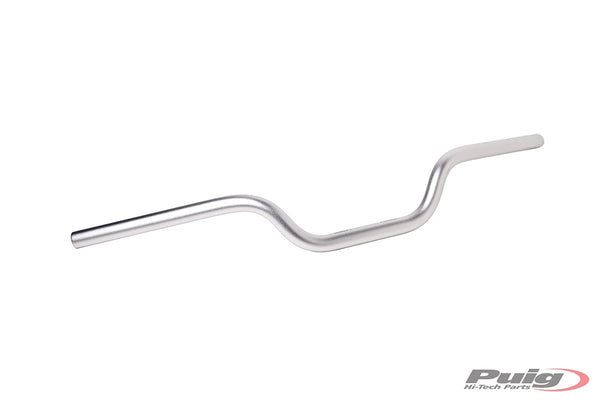 HANDLEBAR 22MM/HEIGHT 76MM C/SILVER