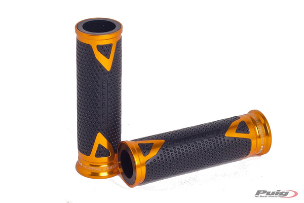 GRIPS BY PAIR PUIG HI-TECH RADICAL ALU C/GOLD