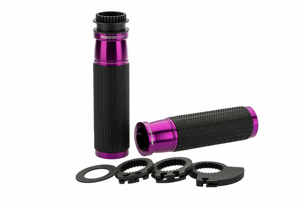 GRIPS BY PAIR PUIG HI-TECH ASCENT 119MM C/PURPLE