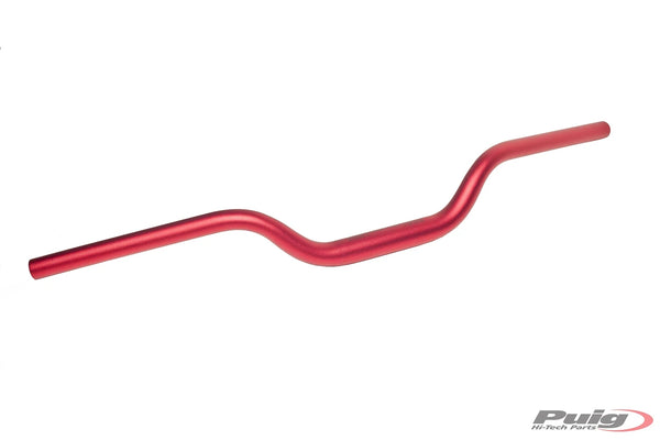 HANDLEBAR CONICAL 29 A 22MM C/BLUE — Red