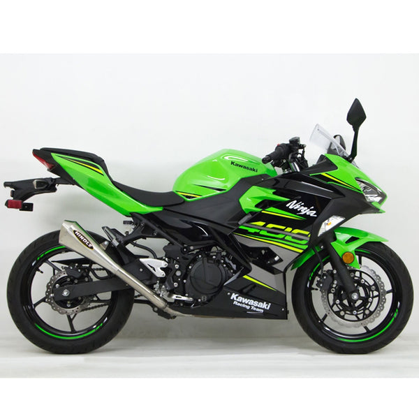 2018-23 Kawasaki Ninja400, Ninja 500 Hindle EVO Megaphone Full System Low