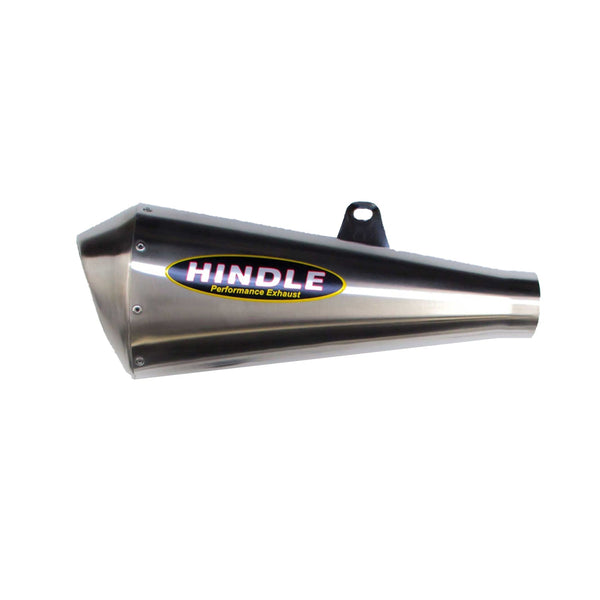 Hindle Evo Megaphone Kawasaki Ninja 300 2013-17 Stainless Steel
