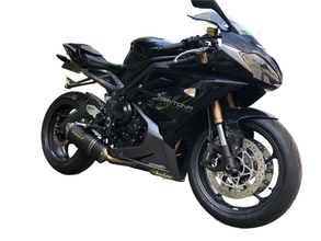 76-0502 2013-17 Triumph 675/R Evolution Slip-on System