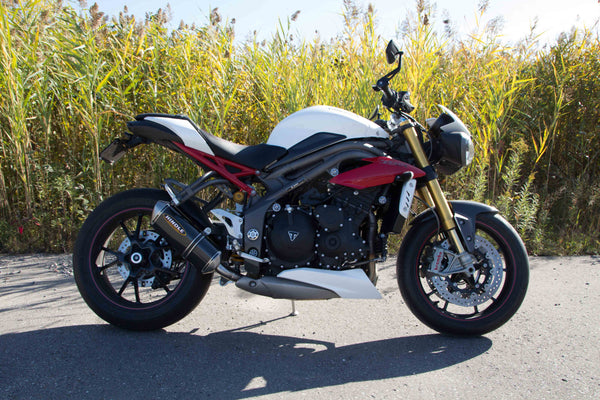 76-0507 Triumph 1050 Speed Triple Evolution Slip-on System