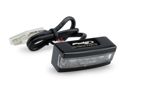LICENSE LIGHT ALLUMINUM C/SILVER
