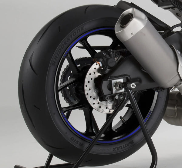 KIT 8 RIM STRIPS PREMIUM C/BLUE
