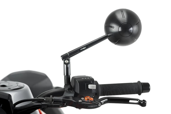 REAR MIRROR MOD. RETRO HOMOLOG. LEFT C/BLACK