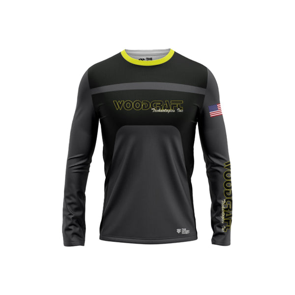 The Sport Shirt™ Moisture Wicking Long Sleeve , Woodcraft/ Logo