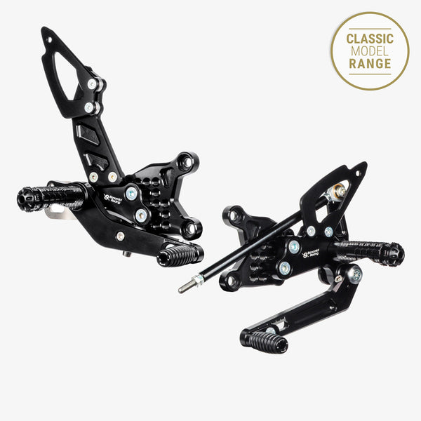 Adjustable Rearsets (reverse shifting) - Aprilia RSV4 APRC - Tuono V4 APRC