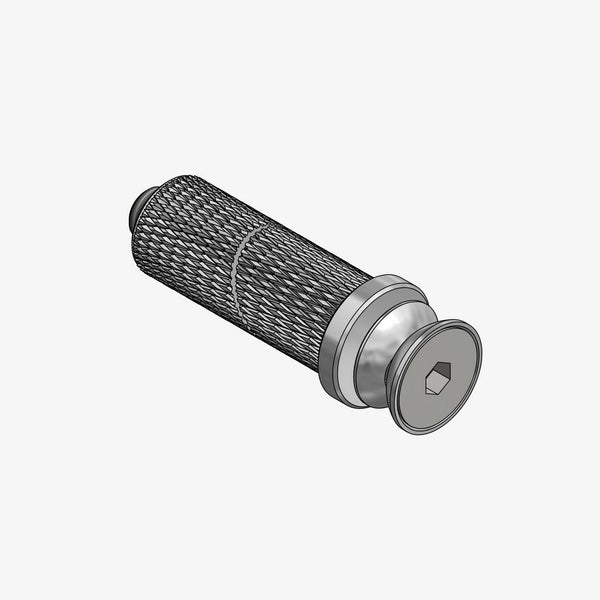 Adaptor for carbon and Evo lever protection - diameter tube 16 mm to 17 mm internal diameter tube