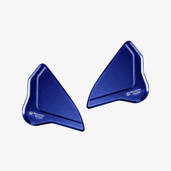Mirror Block - Yamaha YZF R7 - Yamaha YZF R9 - Blue