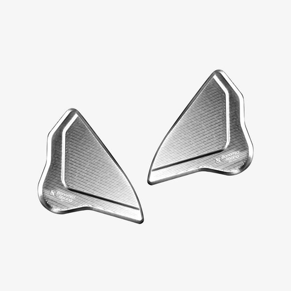 Mirror Block - Yamaha YZF R7 - Yamaha YZF R9 - Silver