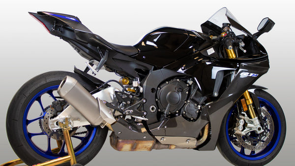 Carbon Fiber Heat Shield — Yamaha 2015-2026 R1