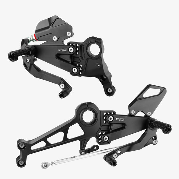 ADJUSTABLE REARSETS ”PISTA EVO”- DUCATI PANIGALE V4 - V4S- V4R (2018/2026)