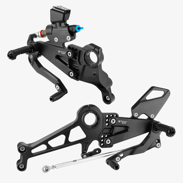 ADJUSTABLE REARSETS ”PISTA EVO PLUS”- DUCATI PANIGALE V4 - V4S- V4R (2018/2026)