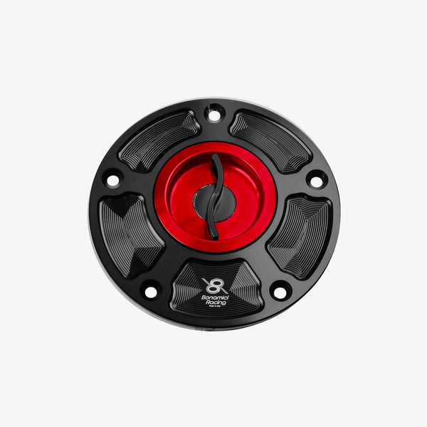Tank Cap - Kawasaki ZX-6R - ZX-10R - ER-6N - Z800 - Z1000 - Red